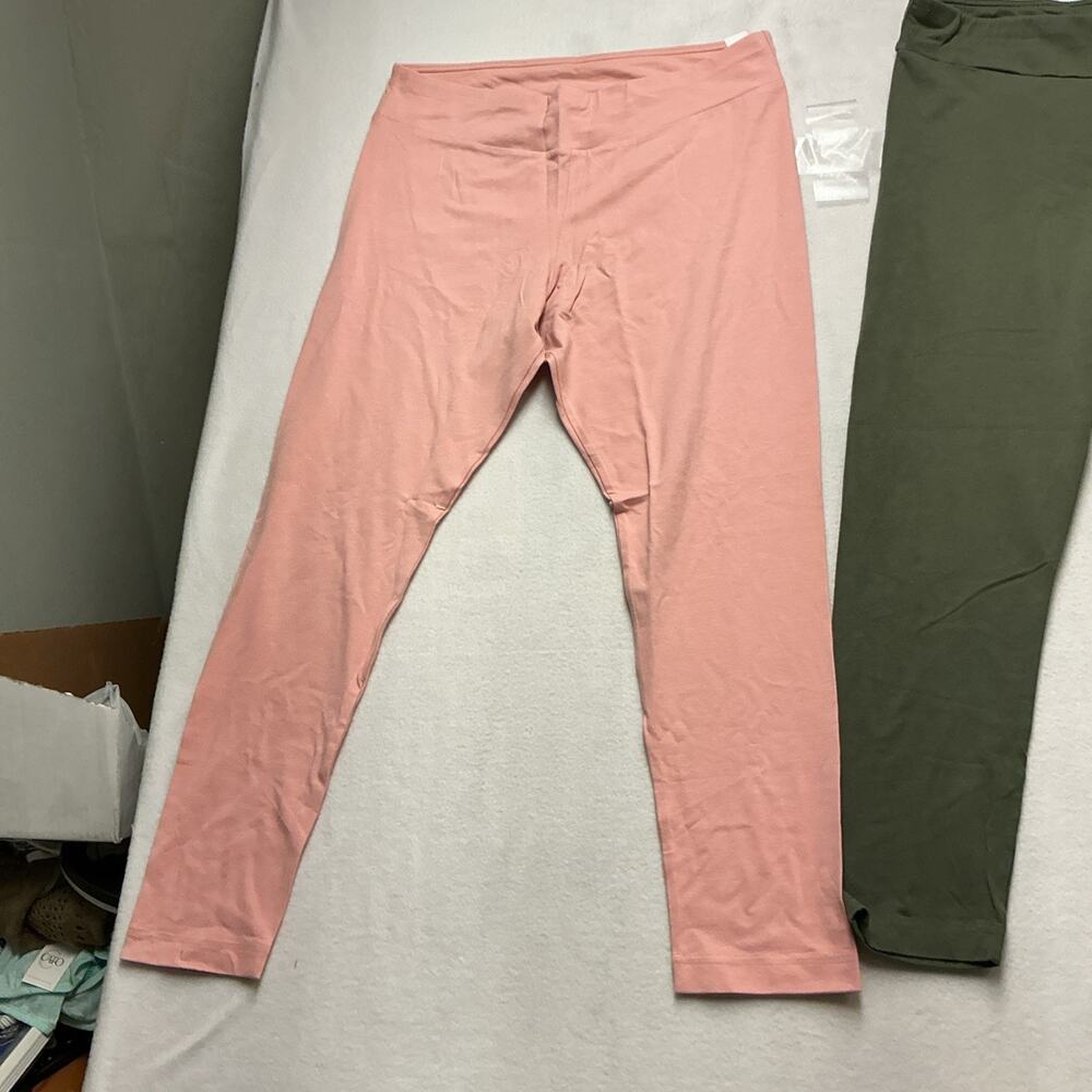 Time And True Women’s 2 Pair High Rise Fitted Leggings Sz XL(16/18), 4151 - Picture 6 of 7